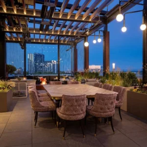 Luxury Wooden Dining Table 8 Chairs