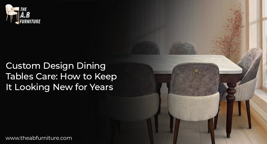 custom design dining tables
